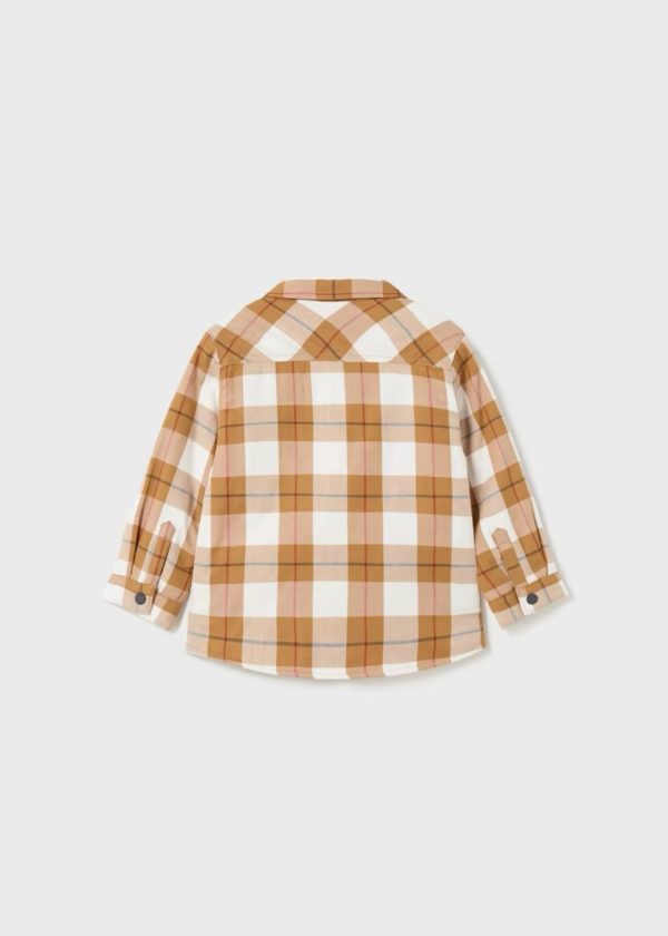 Surchemise coton bébé molletonnée
