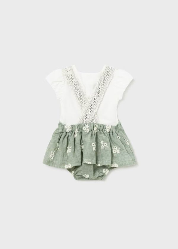 Ensemble jupe/salopette bébé Constance