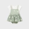 Ensemble jupe/salopette bébé Constance