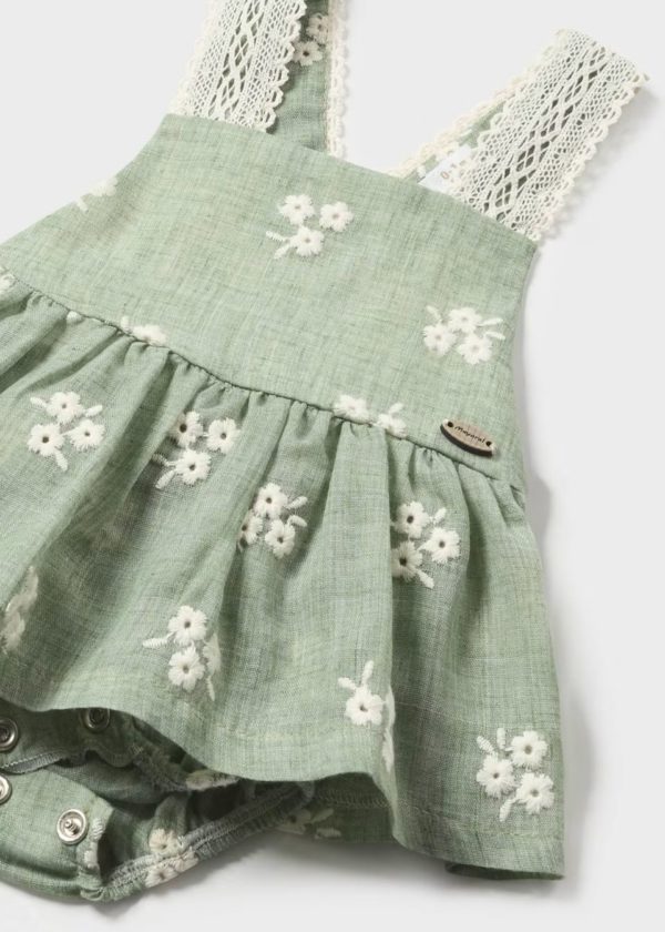 Ensemble jupe/salopette bébé Constance