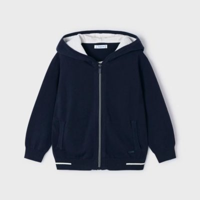 Veste/gilet tricot à capuche Paul