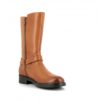 Boots/bottes mi-hautes camel Justine